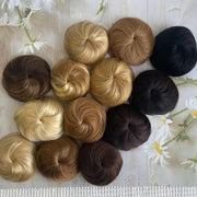 6” Human Hair Drawstring Bun Extension – Natural Volume Chignon Hairpiece