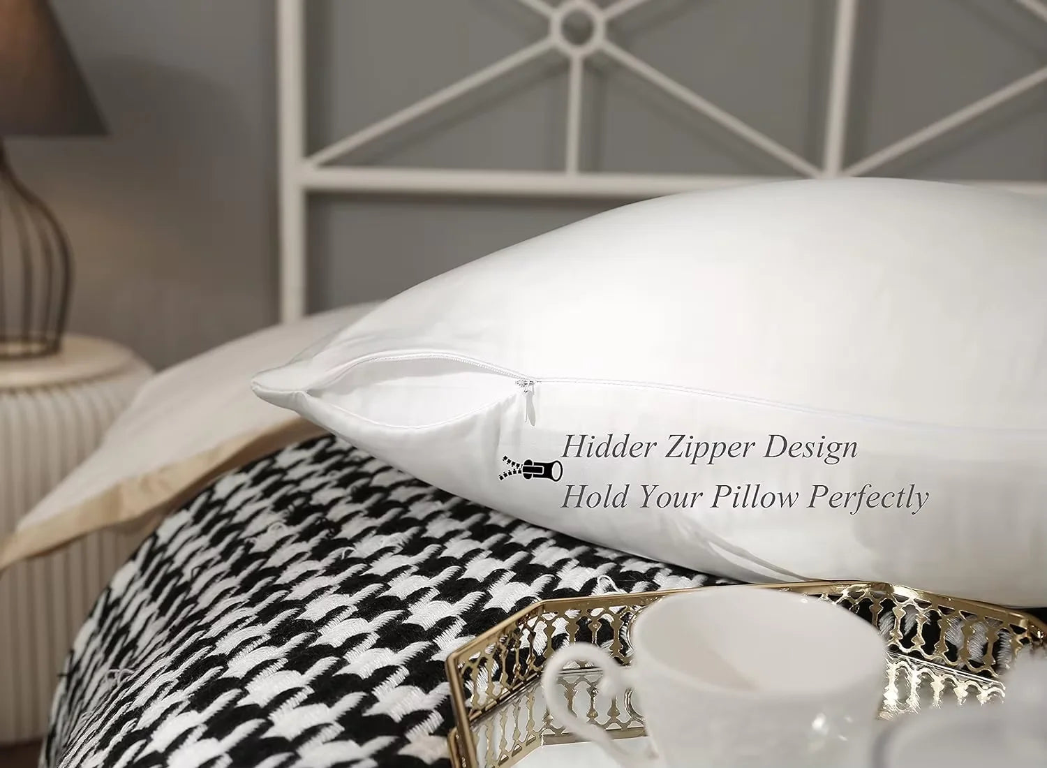 25 Momme Mulberry Silk Pillowcase – 100% Pure Silk Pillow Cover for Hair & Skin – Double-Sided 6A Grade Silk Pillowcase
