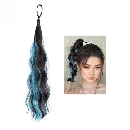 Silkara™ Hair Messy Bun Hairpiece – Curly Chignon with Elastic Band 17 inch