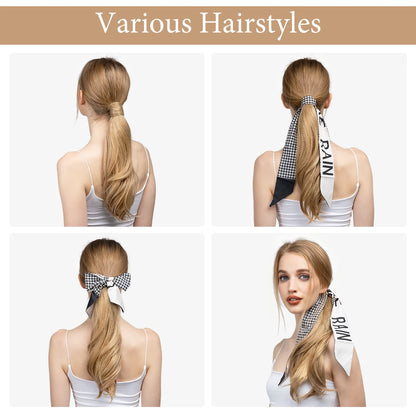 Silkara™ Premium Wavy Clip-In Ponytail Hair Extension – Wrap Around Synthetic Hairpiece (100g)