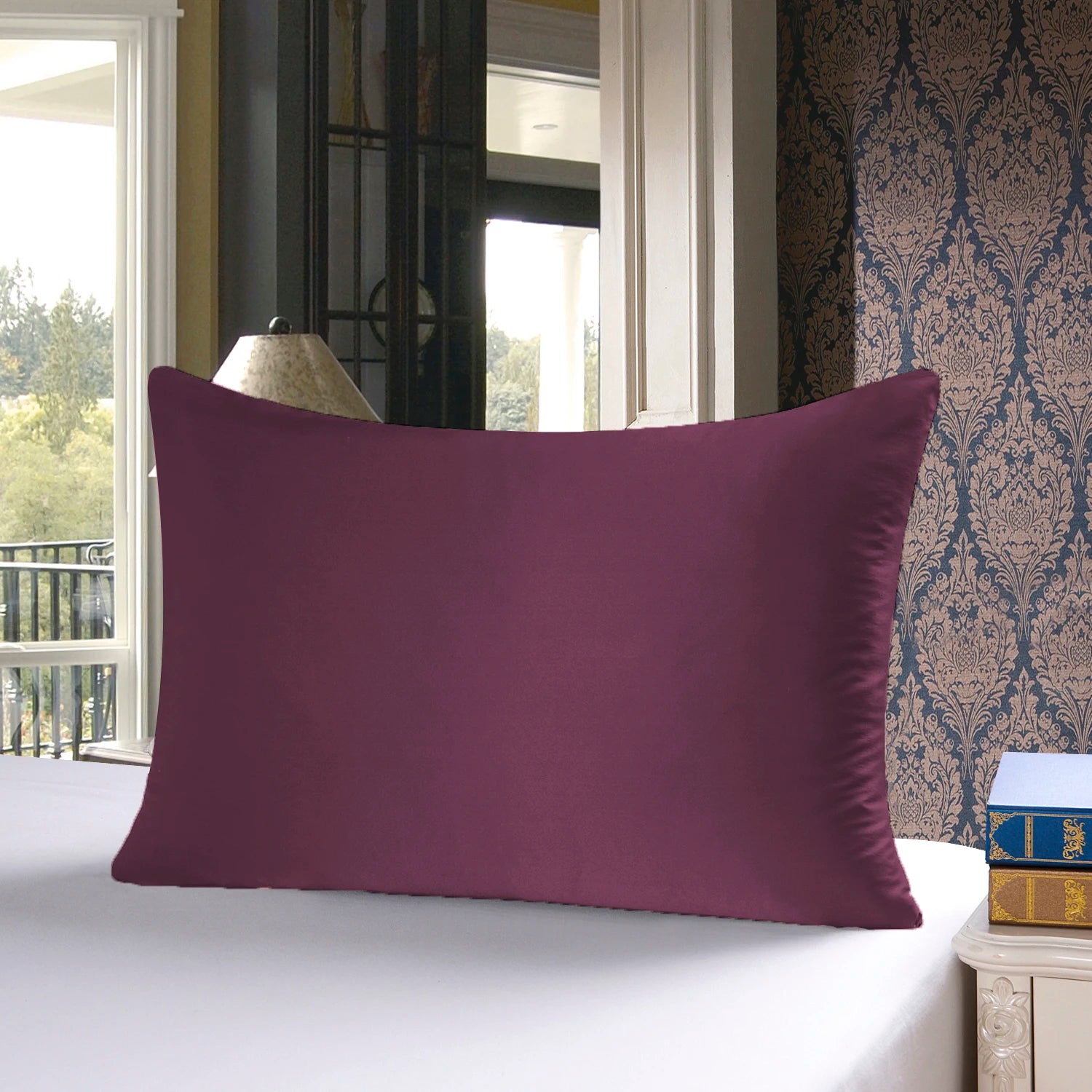 25 Momme Mulberry Silk Pillowcase – 100% Pure Silk Pillow Cover for Hair & Skin – Double-Sided 6A Grade Silk Pillowcase