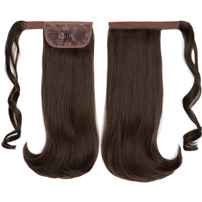 Long Curly Ponytail – Clip-In Wrap Around Hair Extension (140g)