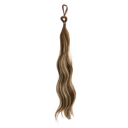 Silkara™ Hair Messy Bun Hairpiece – Curly Chignon with Elastic Band 17 inch