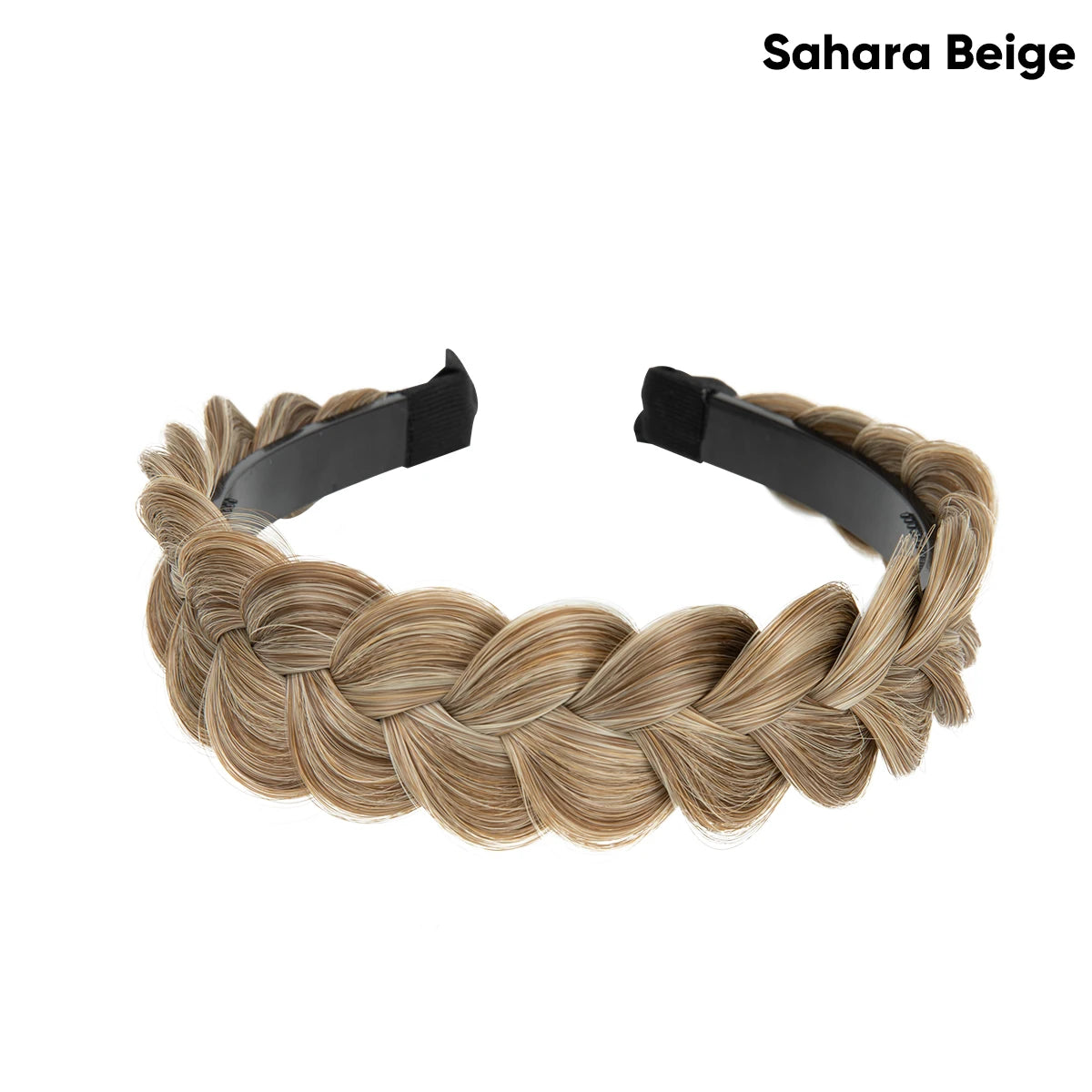 Bohemian Braided Headband – Synthetic Braided Hair Band for Women | Natural Look Hair Accessory