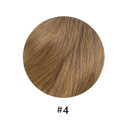 Invisible Wire Halo Human Hair Extensions – Straight Blonde Remy Halo with Clips