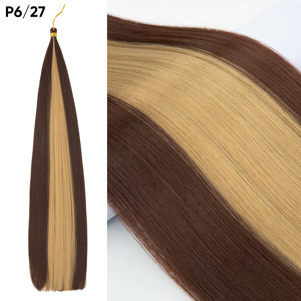 30 Inch Straight Braiding Hair Extensions – Soft Synthetic Crochet Braiding Hair Bundles for Women