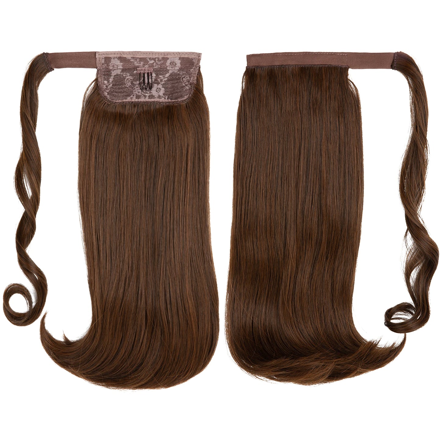 Long Curly Ponytail – Clip-In Wrap Around Hair Extension (140g)