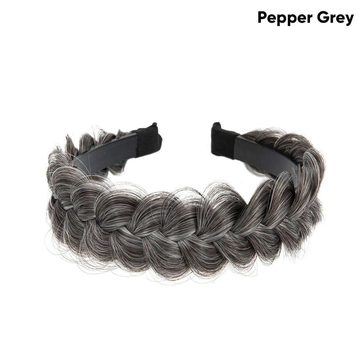 Bohemian Braided Headband – Synthetic Braided Hair Band for Women | Natural Look Hair Accessory