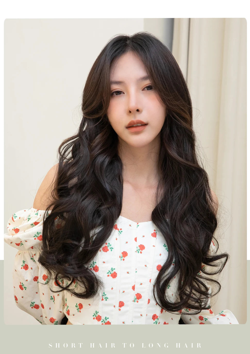 3PCS Wavy Clip In Hair Extensions – Thick Synthetic Full Head Hair Extensions for Women
