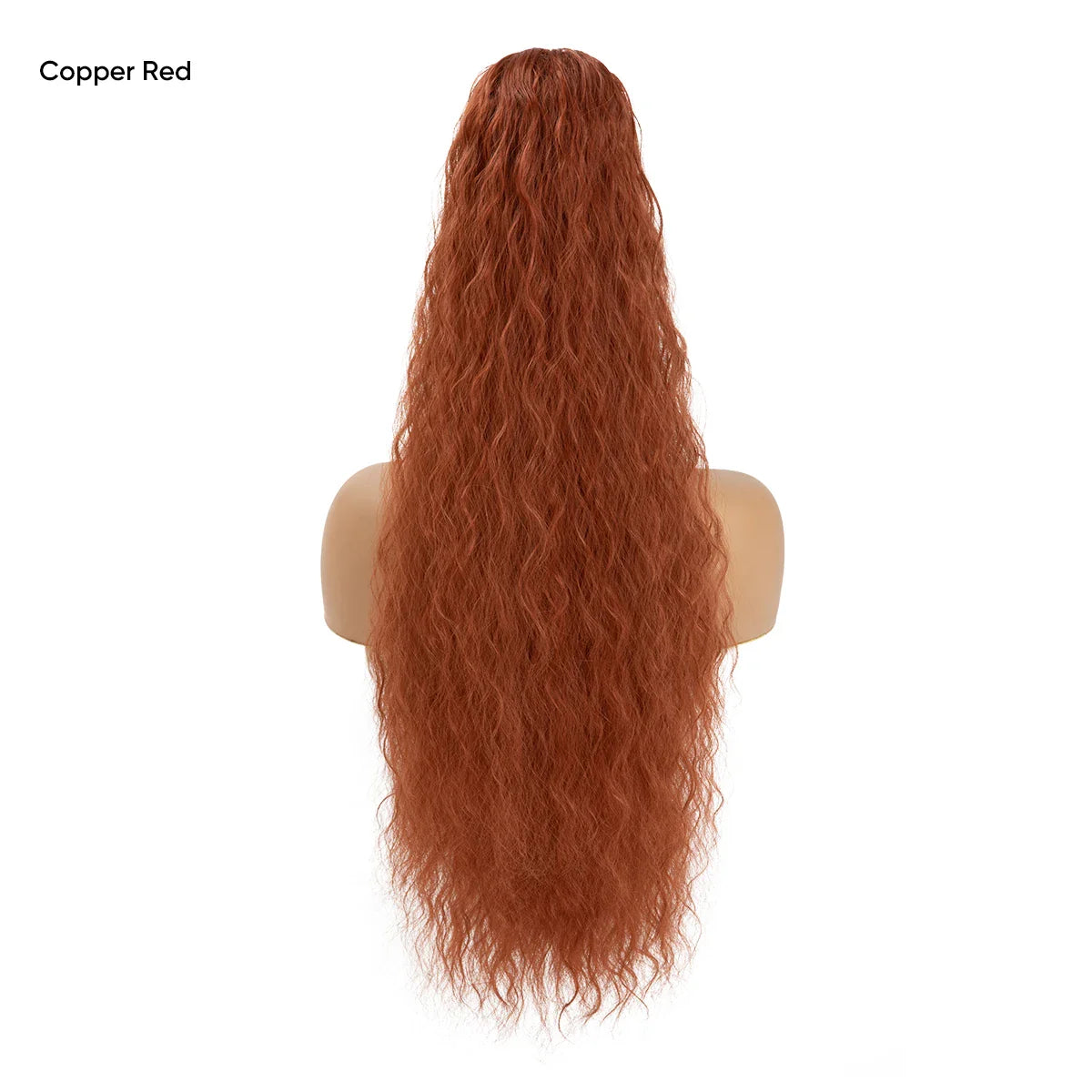 26-Inch Curly Clip-In Ponytail Extension – Voluminous Hairpiece for Instant Glam Look | Silkara™