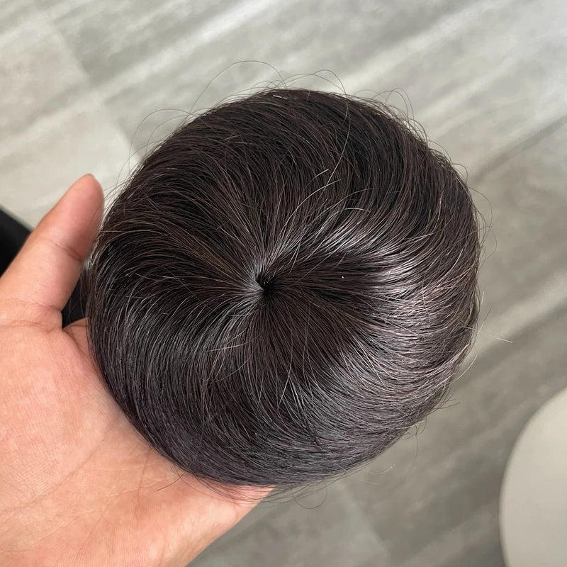 6” Human Hair Drawstring Bun Extension – Natural Volume Chignon Hairpiece