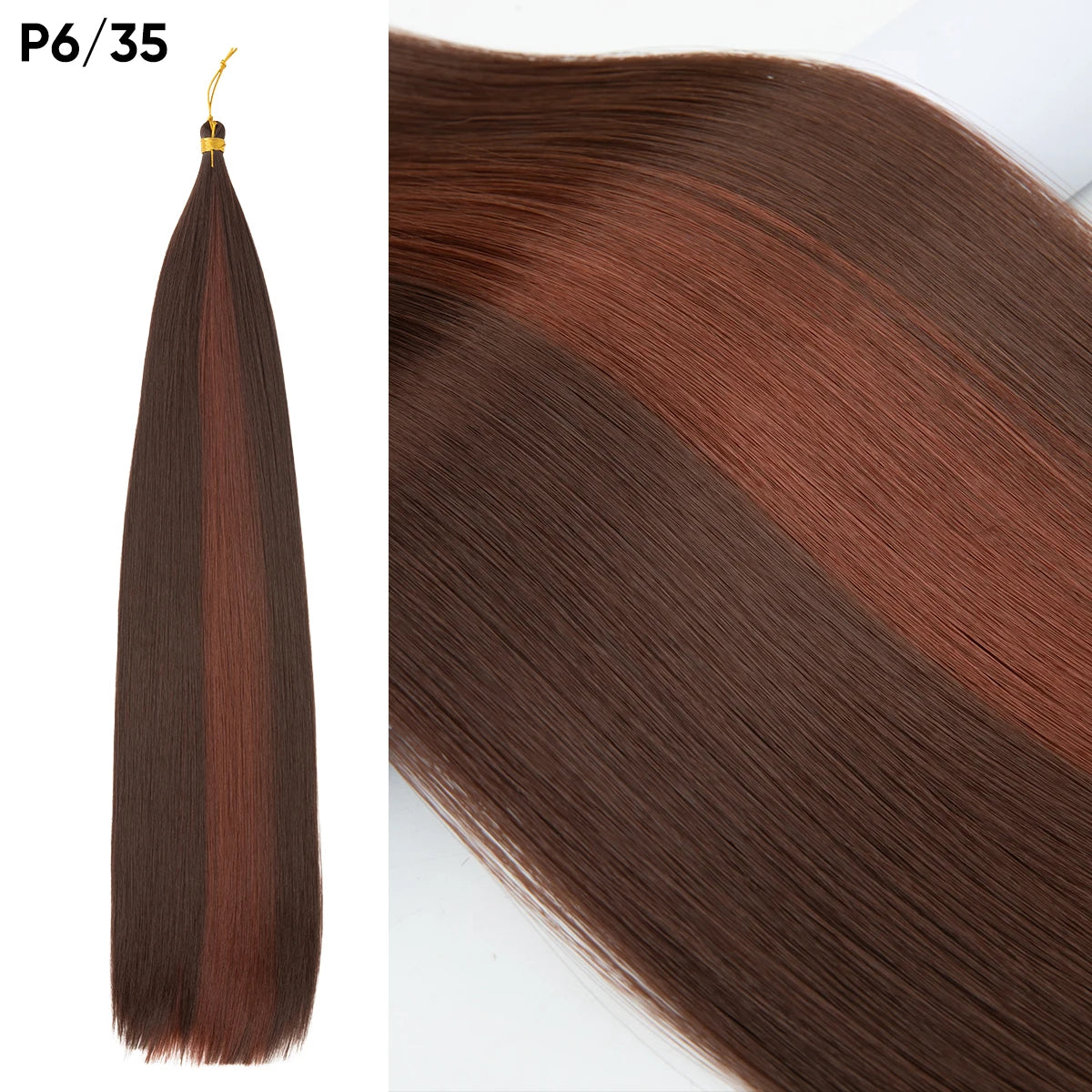 30 Inch Straight Braiding Hair Extensions – Soft Synthetic Crochet Braiding Hair Bundles for Women