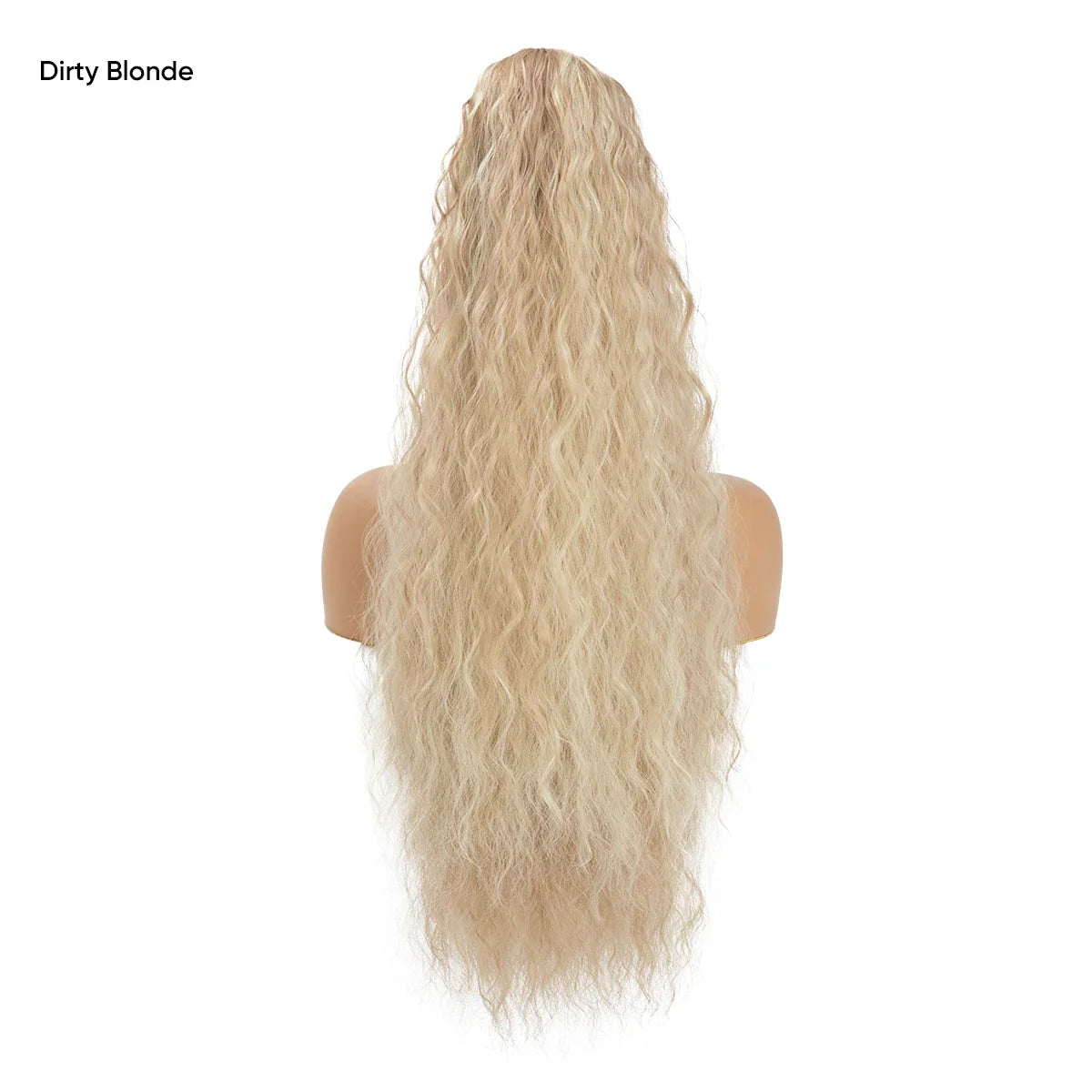 26-Inch Curly Clip-In Ponytail Extension – Voluminous Hairpiece for Instant Glam Look | Silkara™