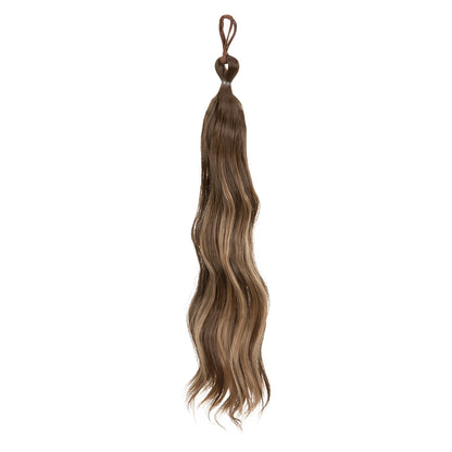 Silkara™ Hair Messy Bun Hairpiece – Curly Chignon with Elastic Band 17 inch