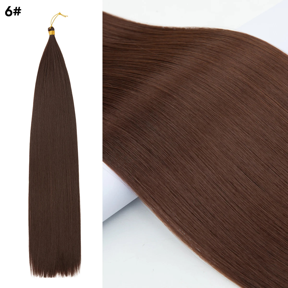 30 Inch Straight Braiding Hair Extensions – Soft Synthetic Crochet Braiding Hair Bundles for Women