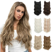 Silkara™ Halo Extensions (Wavy-3 Clips)