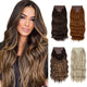 Silkara™ 4pcs Clip In Extensions 22" Full Hair Set
