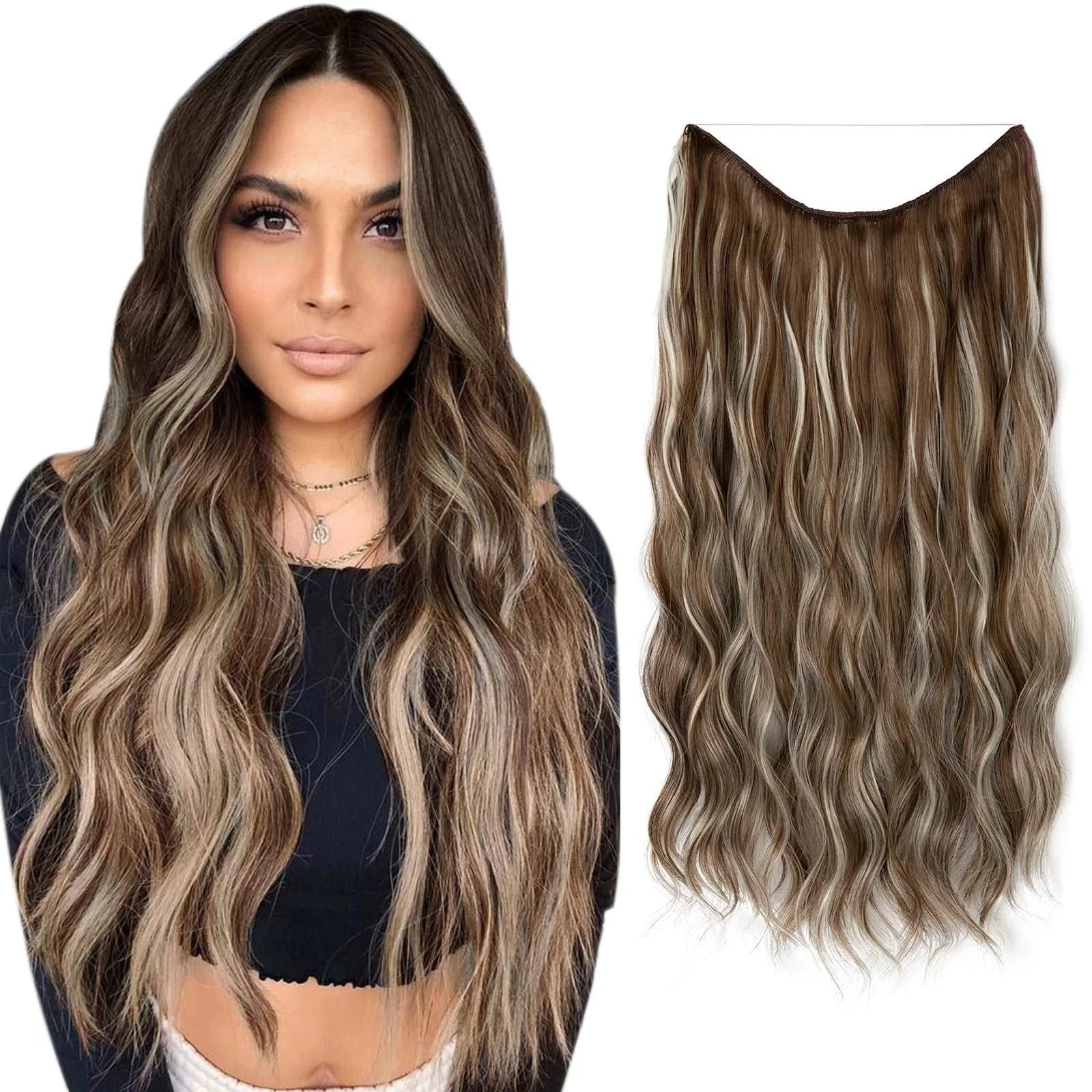Silkara™ Halo Extensions (Wavy-2 Clips)