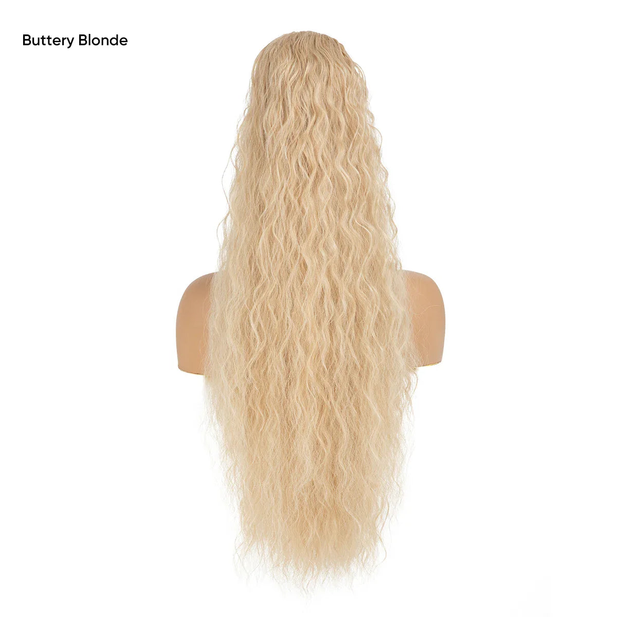 26-Inch Curly Clip-In Ponytail Extension – Voluminous Hairpiece for Instant Glam Look | Silkara™