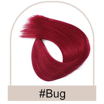 Silk Base Human Hair Topper with Bangs – 12 × 13 cm Remy Clip-In Crown Topper