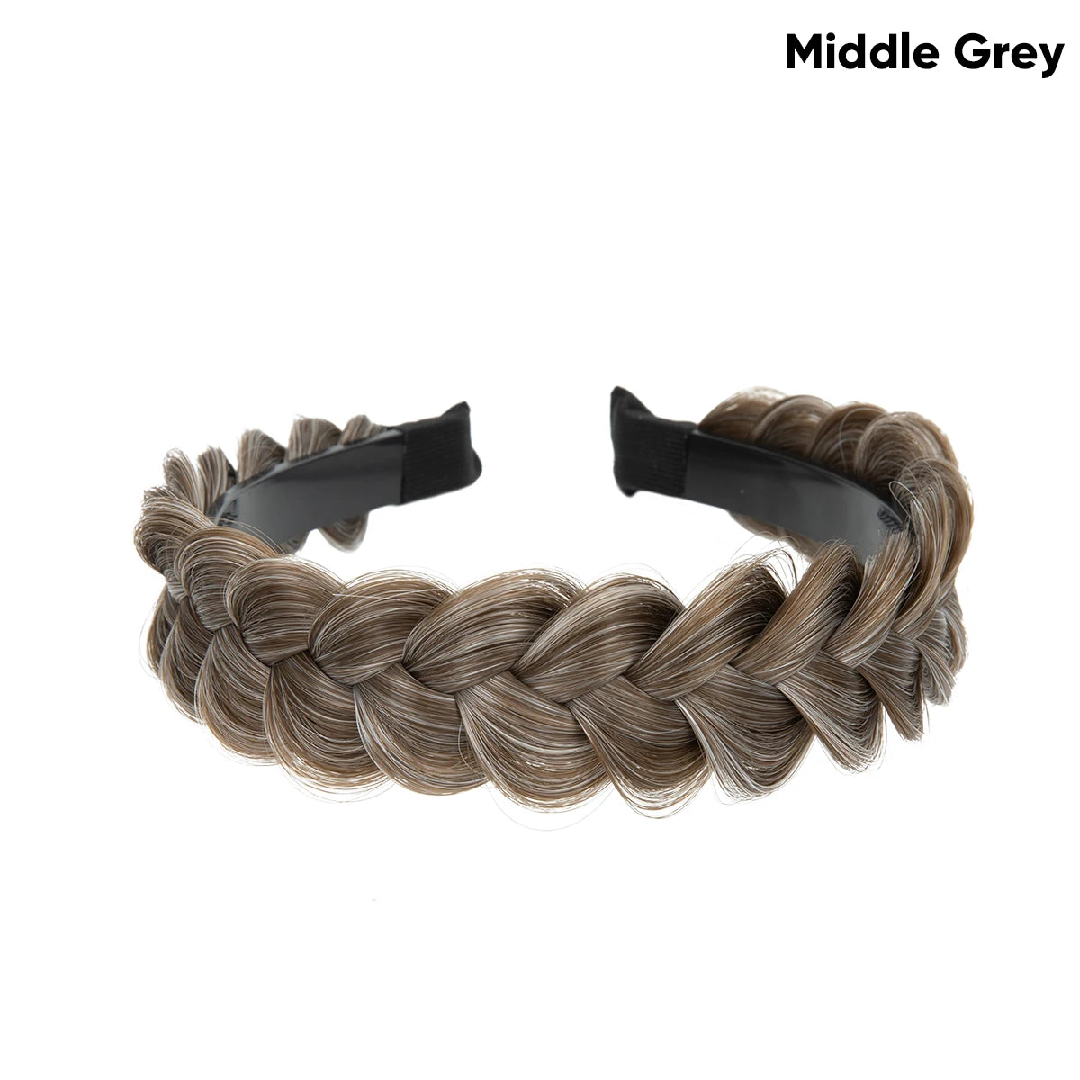 Bohemian Braided Headband – Synthetic Braided Hair Band for Women | Natural Look Hair Accessory