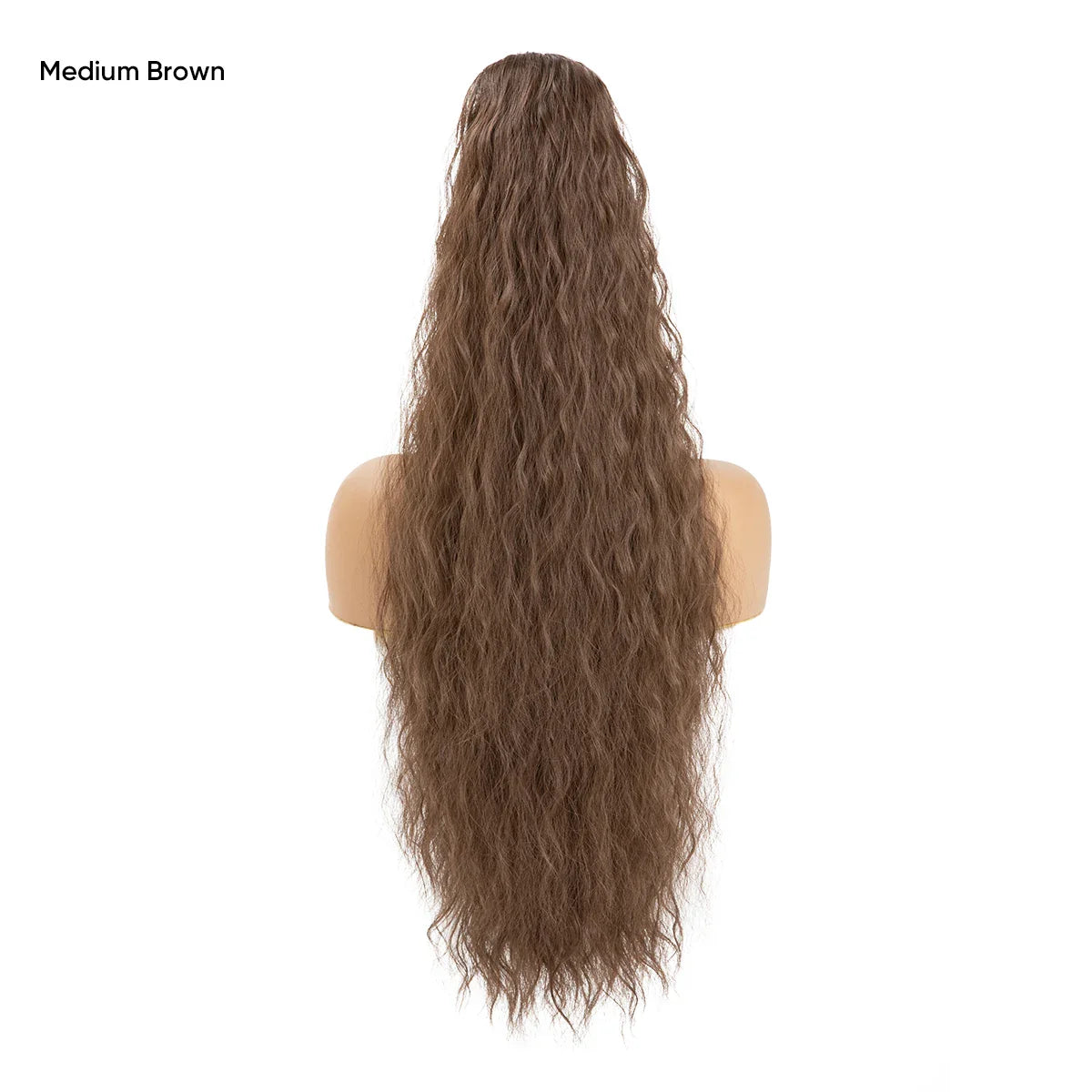 26-Inch Curly Clip-In Ponytail Extension – Voluminous Hairpiece for Instant Glam Look | Silkara™