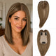 12-Inch Remy Human Hair Topper – 3-Clip Crown Coverage